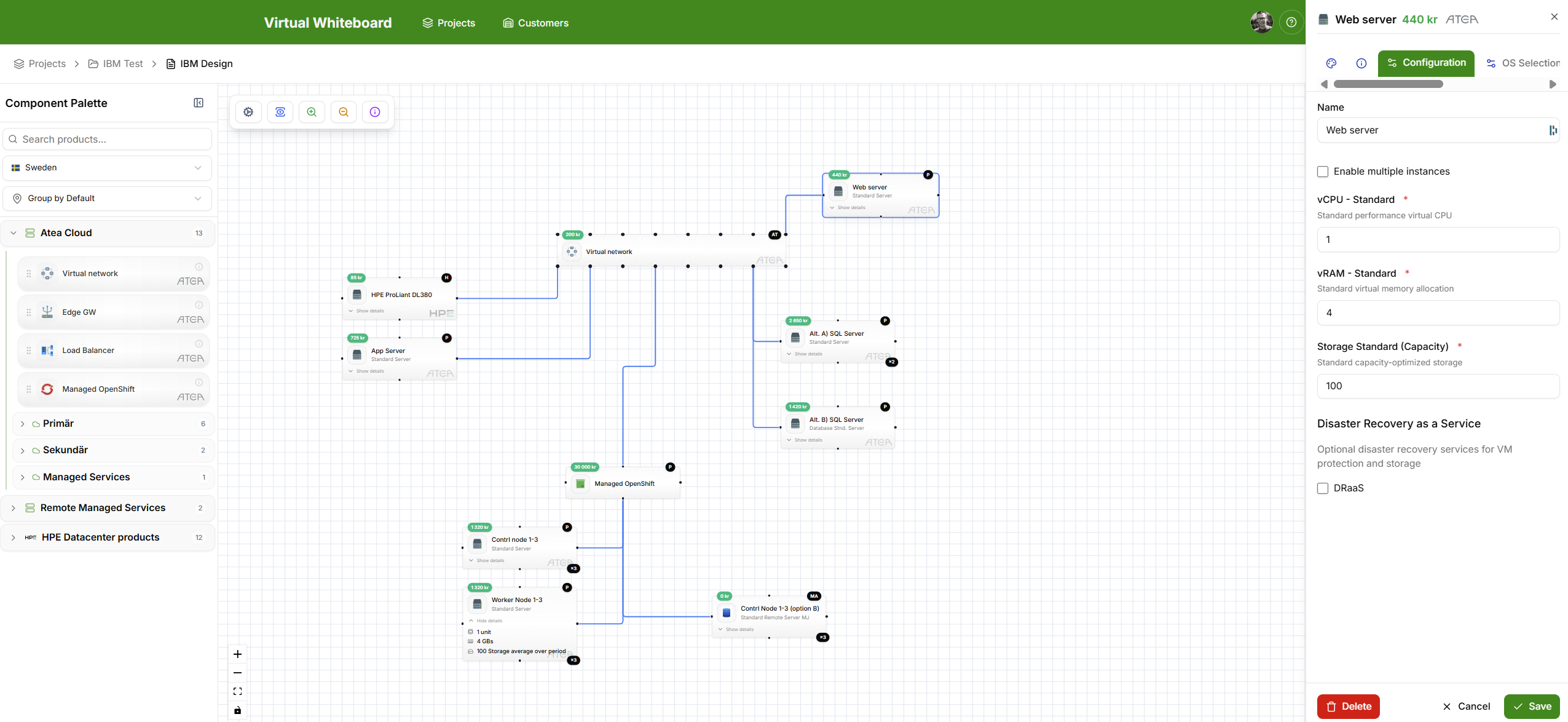 Veli Spec Design product demo